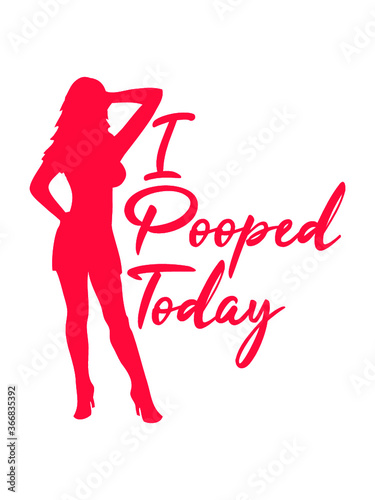 I Pooped Today Sexy Stuhlgang Toilette abgeseilt 