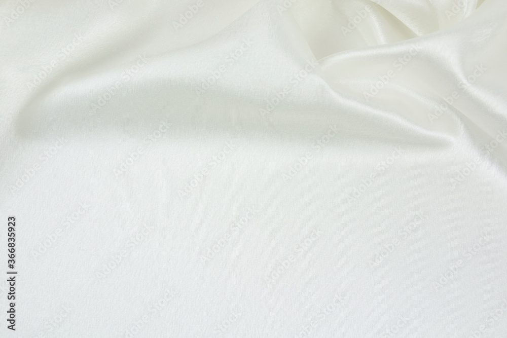 Fototapeta premium Satin fabric with gentle curves