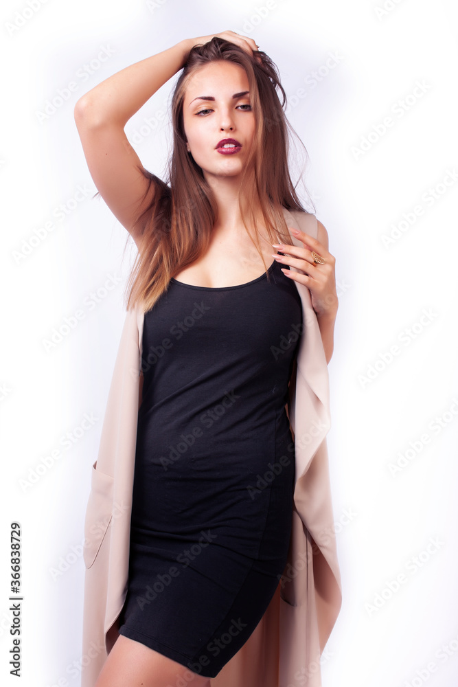 young pretty caucasian woman posing emotional isolated on white background, beauty people lifestyle concept young pretty caucasian woman posing emotional isolated on white background, beauty people lifestyle concept