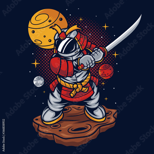Astronaut samurai