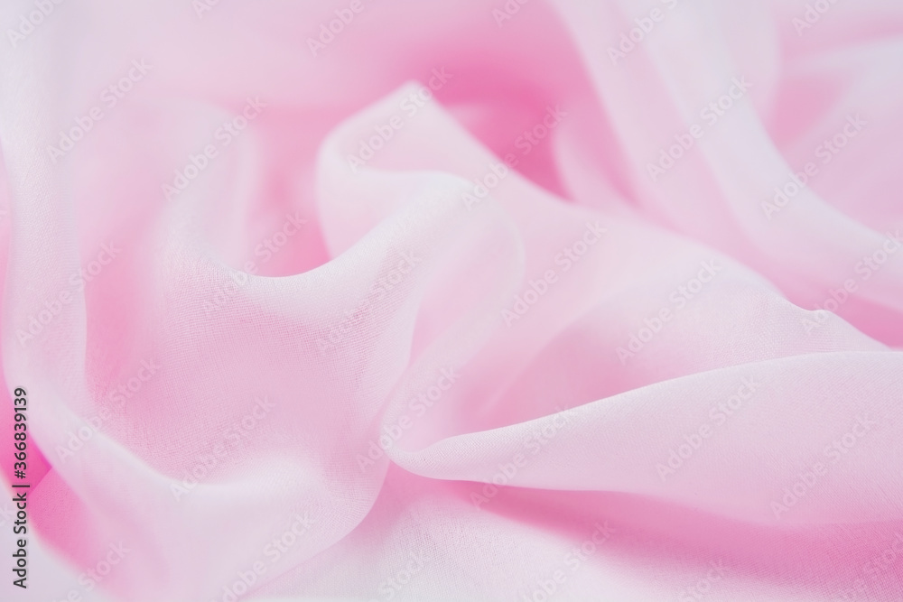 Satin fabric with gentle curves Satin fabric with gentle curves