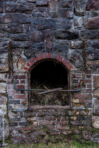Fototapeta Naklejka Na Ścianę i Meble -  Abandoned Stone and Brick Coke Ovens - Riddlesburg, Pennsylvania