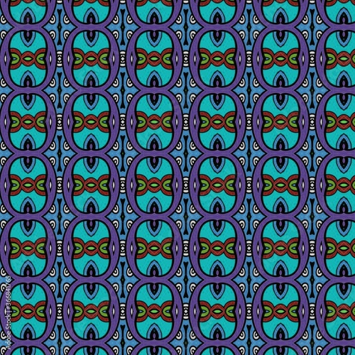 Wallpaper Mural Seamless repeating  patterns. Suitable for banner, brochure or cover. Torontodigital.ca
