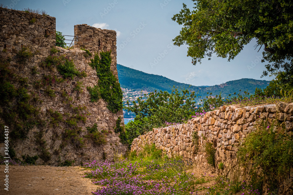 View from the fortress in Saint Tropez - travel photography View from the fortress in Saint Tropez - travel photography