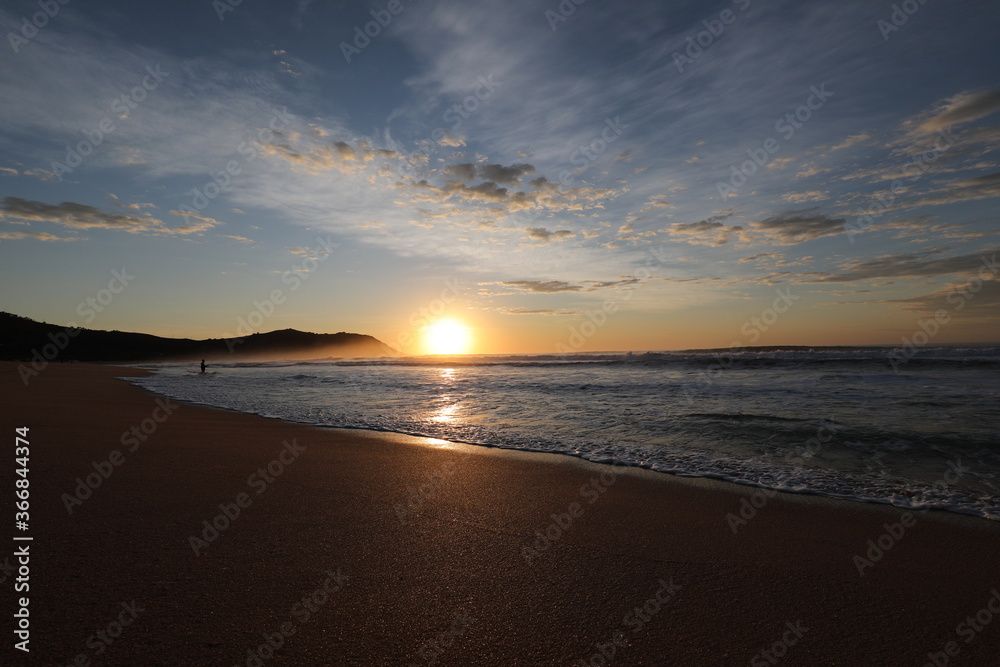 Sunrise at beach