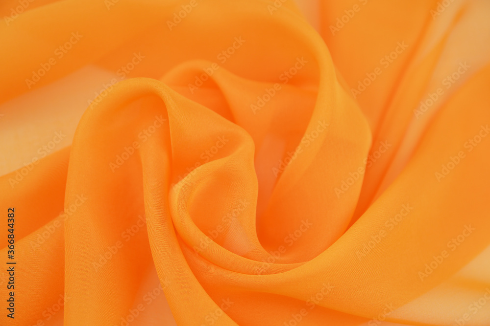 Satin fabric with gentle curves Satin fabric with gentle curves