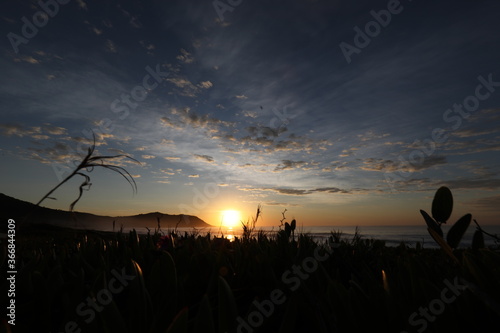 Sunrise at beach