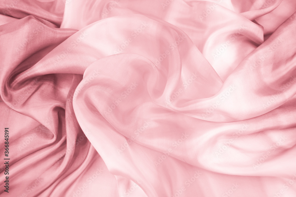 Obraz premium Satin fabric with gentle curves