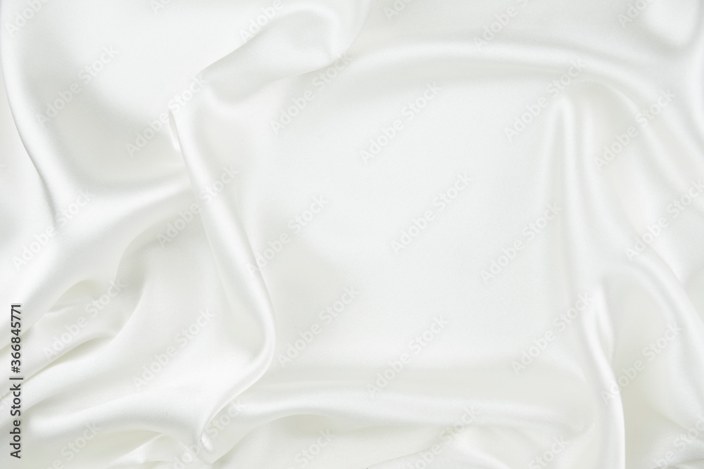 Satin fabric with gentle curves Satin fabric with gentle curves