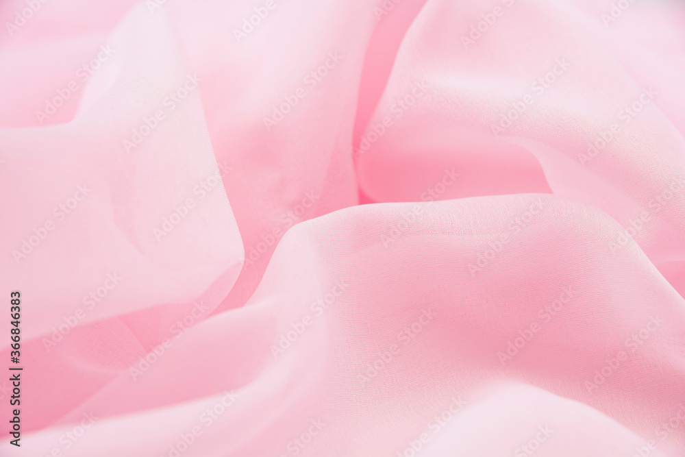 Satin fabric with gentle curves Satin fabric with gentle curves