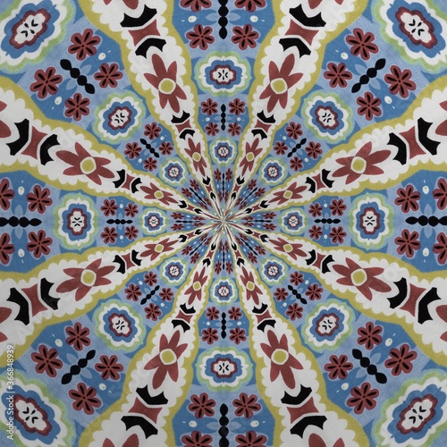 kaleidoscope. Suitable for banner  brochure or cover.