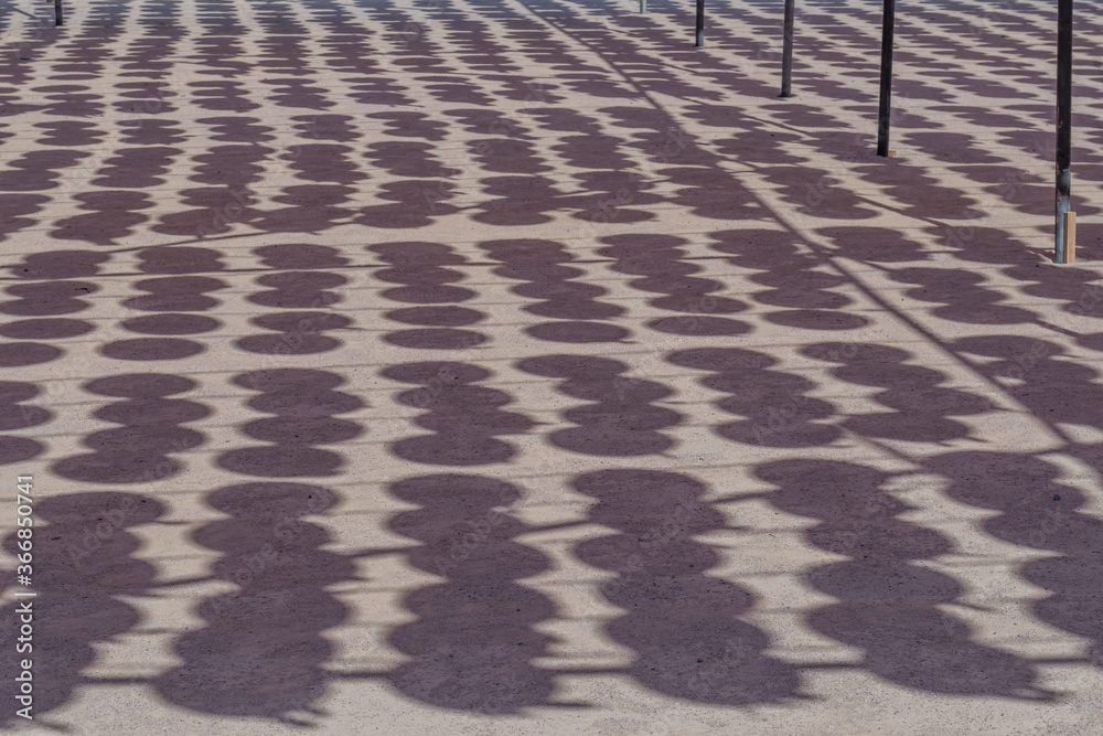 Fototapeta premium Shadows of paper lanterns