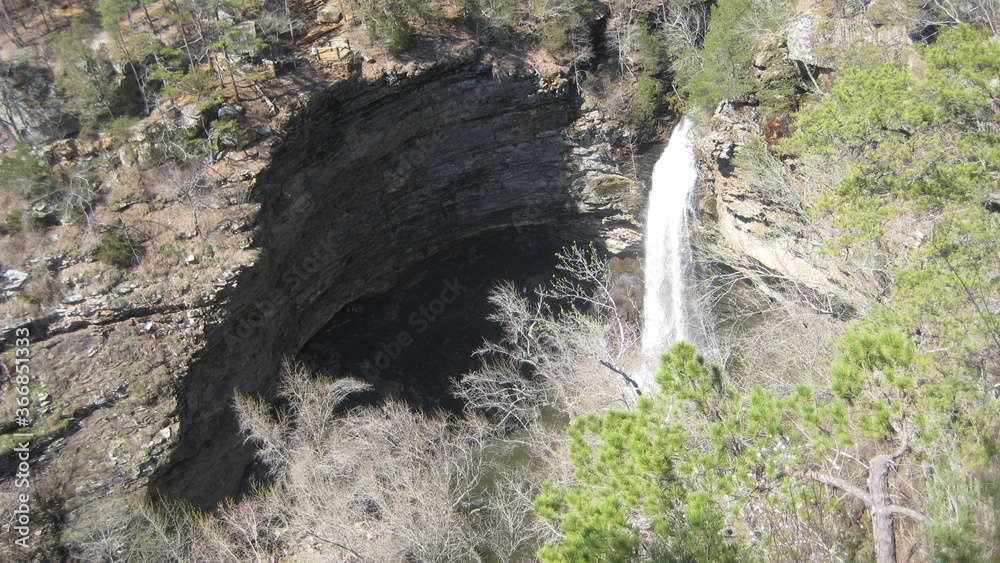 Obraz premium waterfall in the mountains