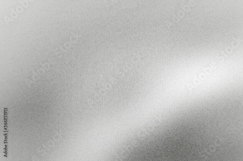 Glowing silver foil glitter metallic sheet with copy space, abstract texture background
