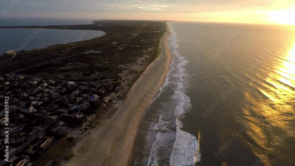 Montauk Highway Looking North Long Island New York Montauk Highway Looking North Long Island New York