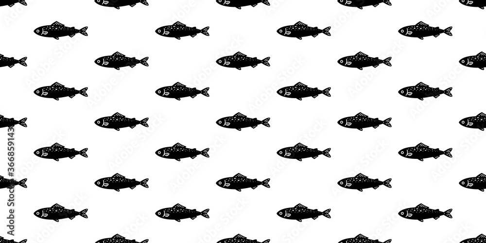 fish Seamless pattern salmon vector tuna shark scarf isolated dolphin whale ocean sea repeat wallpaper tile background cartoon doodle illustration animal design fish Seamless pattern salmon vector tuna shark scarf isolated dolphin whale ocean sea repeat wallpaper tile background cartoon doodle illustration animal design