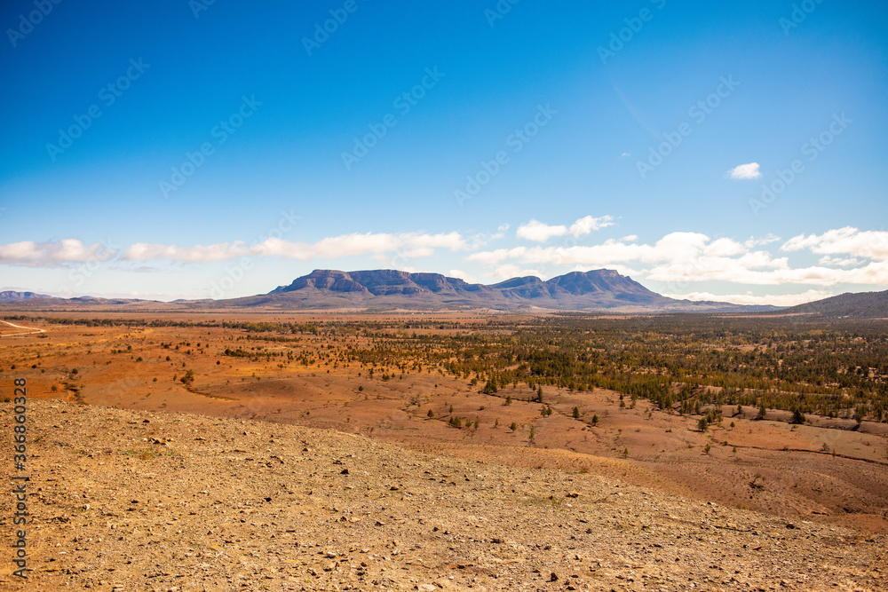 desert landscape in Flinders ranges
