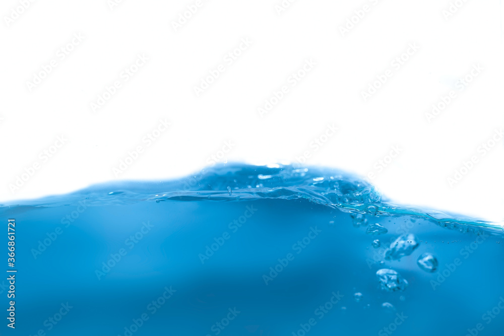 Water droplets moving in waves Water droplets moving in waves