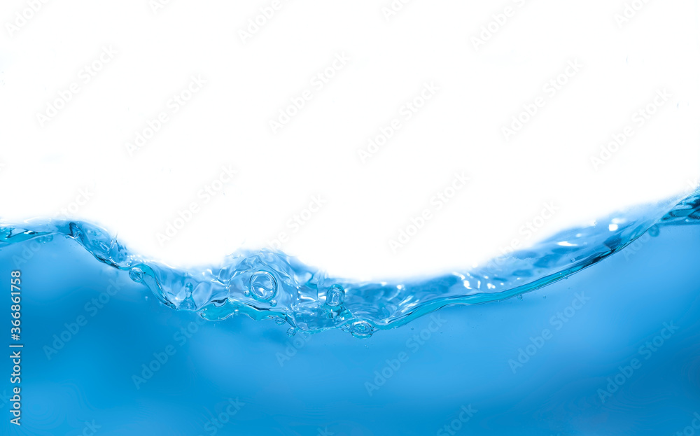 Water droplets moving in waves Water droplets moving in waves