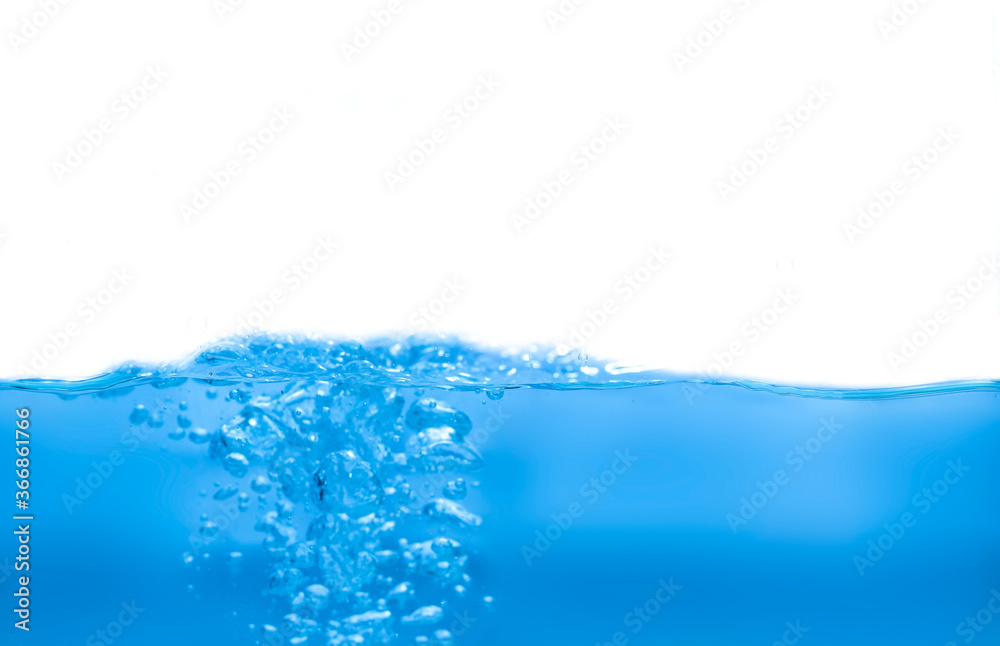 Water droplets moving in waves Water droplets moving in waves