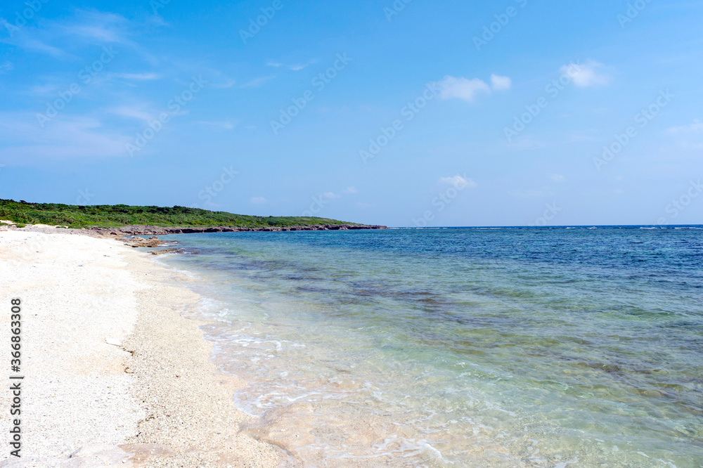沖縄県　波照間島のベムチ浜