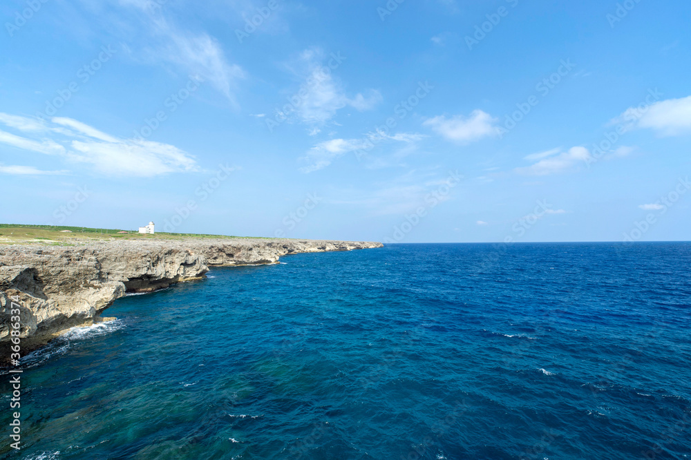 沖縄県　波照間島　日本最南端の海岸