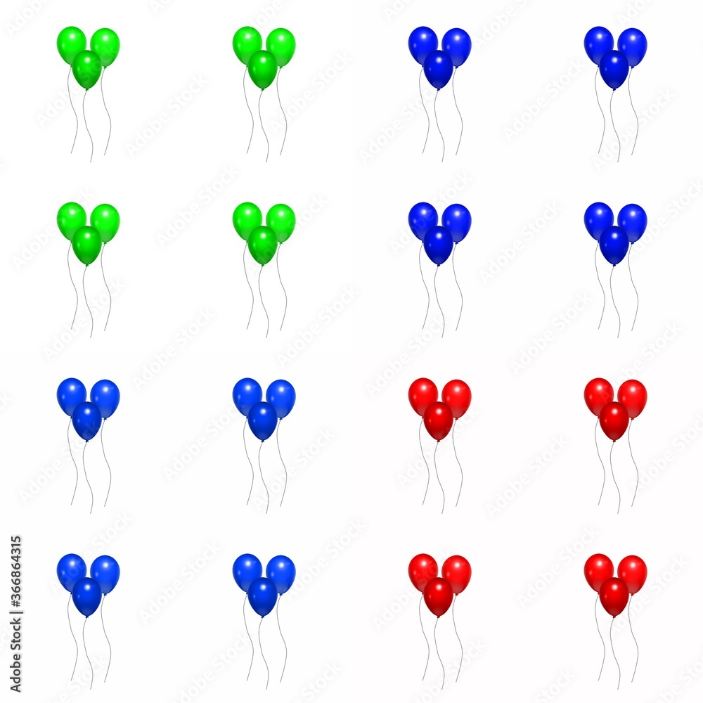 balloons seamless pattern balloons seamless pattern