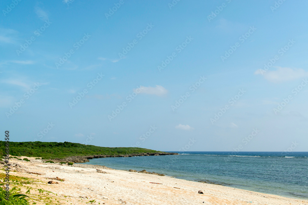 沖縄県　波照間島のベムチ浜
