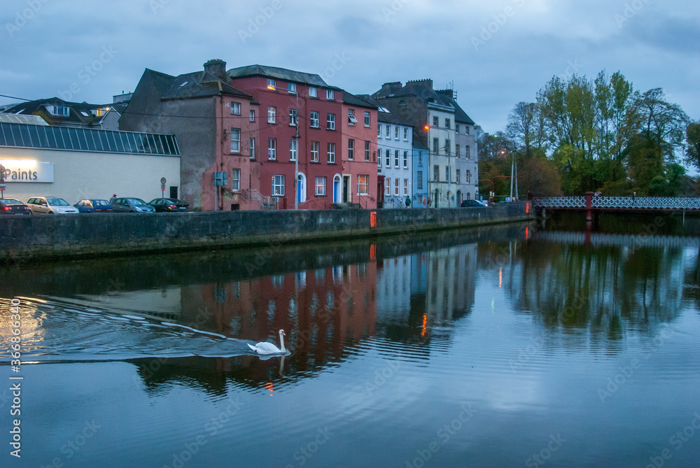 City of County Clare in Ireland. Photographed in 2011.