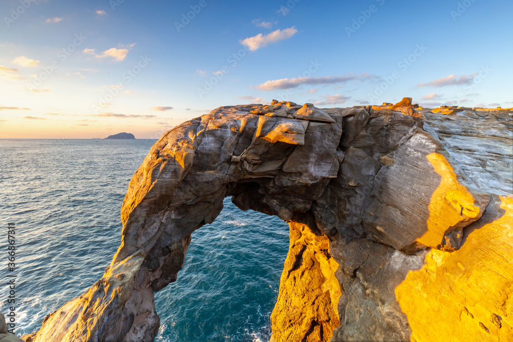 elephant rock in shenao, taipei, taiwan