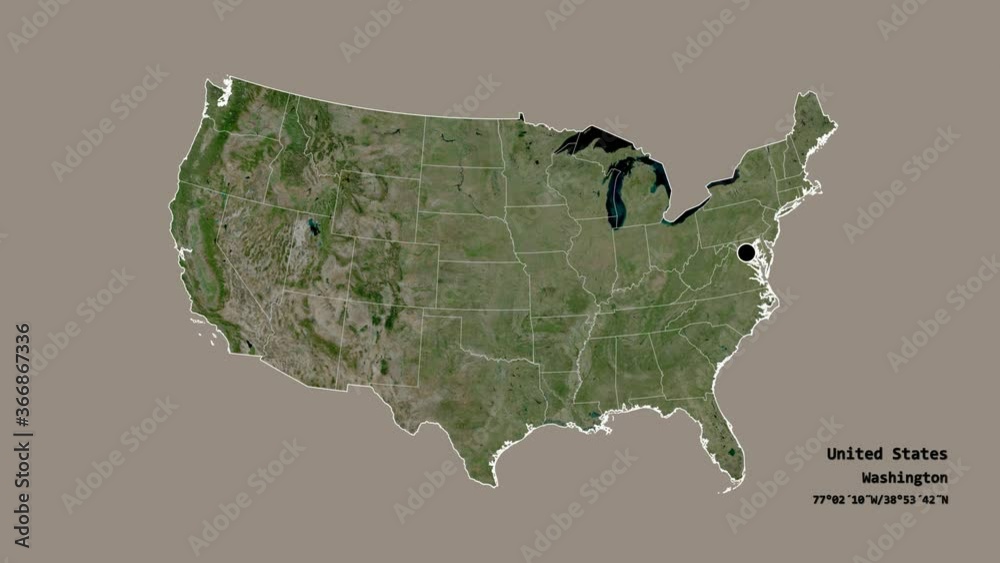 Wyoming State Of United States Mainland With Its Capital Localized 1000 F 366867336 C7JFA1f8xHriEEIbxXfMHkw1zX3uYO4b 
