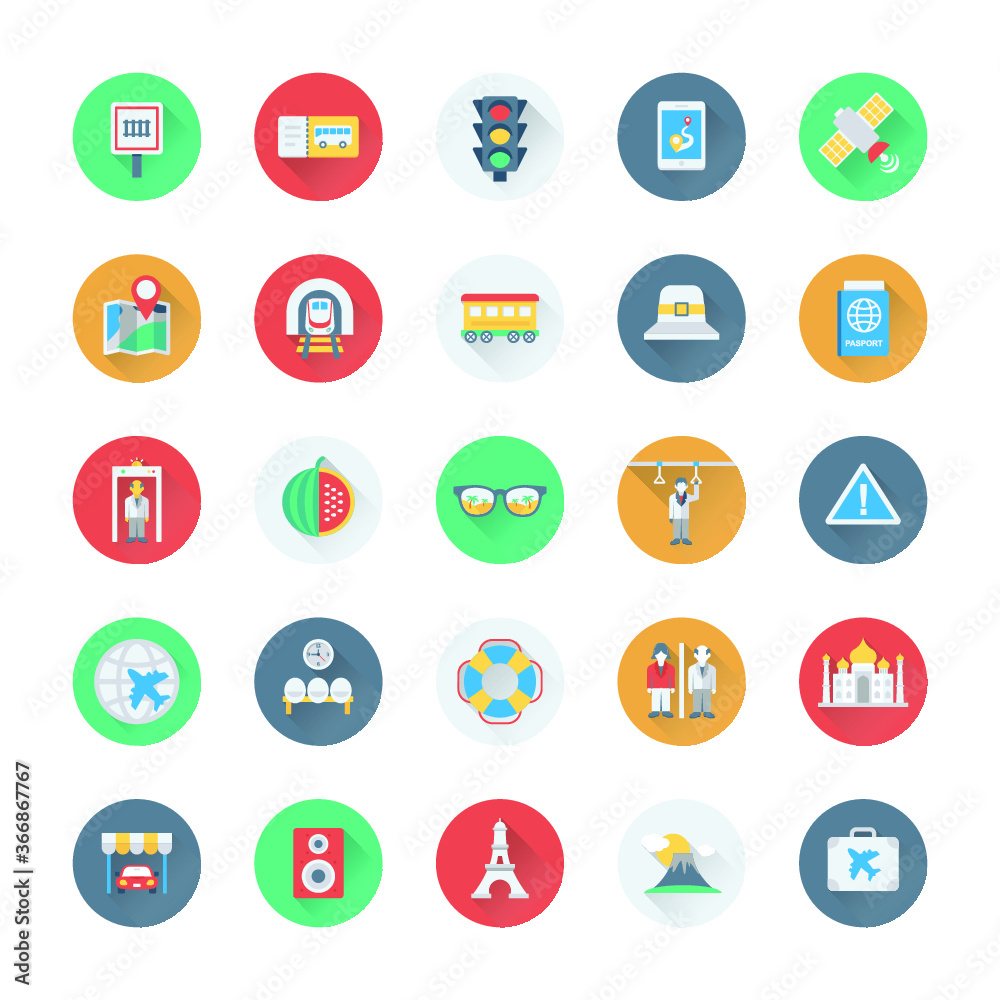 Summer and Holidays Vector Icons 13 Summer and Holidays Vector Icons 13