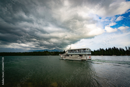 Stormy Weather over Clear Lake Manitoba Canada