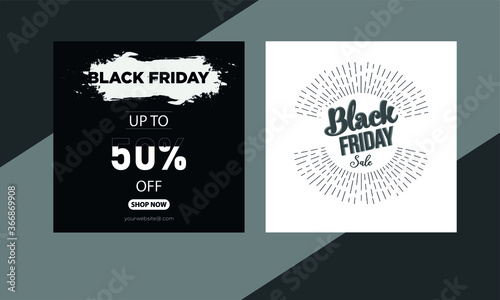 Black Friday Social Media Banners