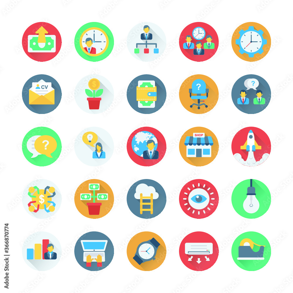 Business and Office Vector Icons 13 Business and Office Vector Icons 13