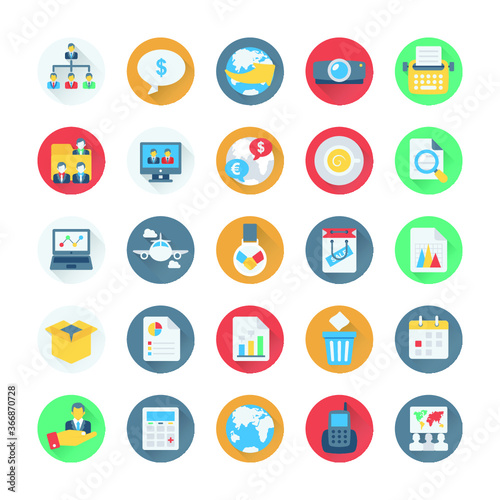 Business and Office Vector Icons 8