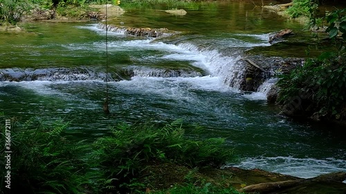 Chet Sao Noi waterfall in Khao Yai National Park, Saraburi province, Thailand.