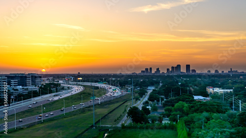 Fototapeta Naklejka Na Ścianę i Meble -  Tampa Bay Dawn