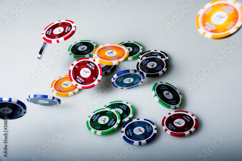Obraz na plátne Poker Chips