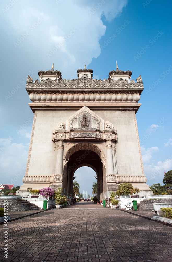Obraz premium Patuxai, Vientiane, Laos