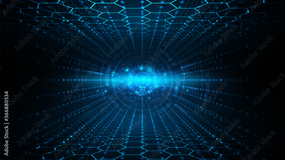 Fototapeta premium Circuit technology background