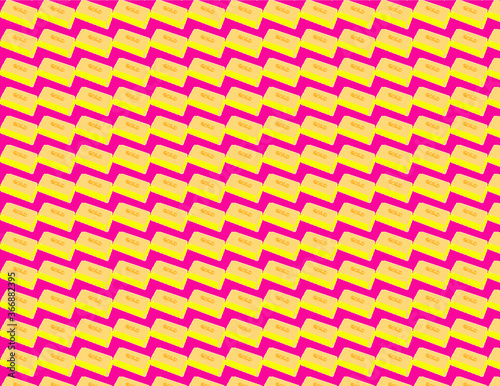 lingotto oro su sfondo fucsia per carta regalo placemate tovaglia copertina rilegatura quaderno libro 