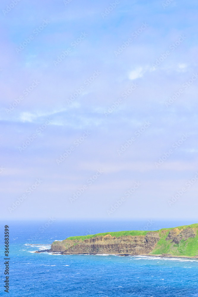北海道　礼文島・ゴロタ岬からの眺望