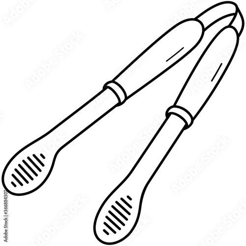 Barbecue tongs