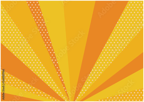 It is a background illustration of Halloween spread radially. Vector image.
