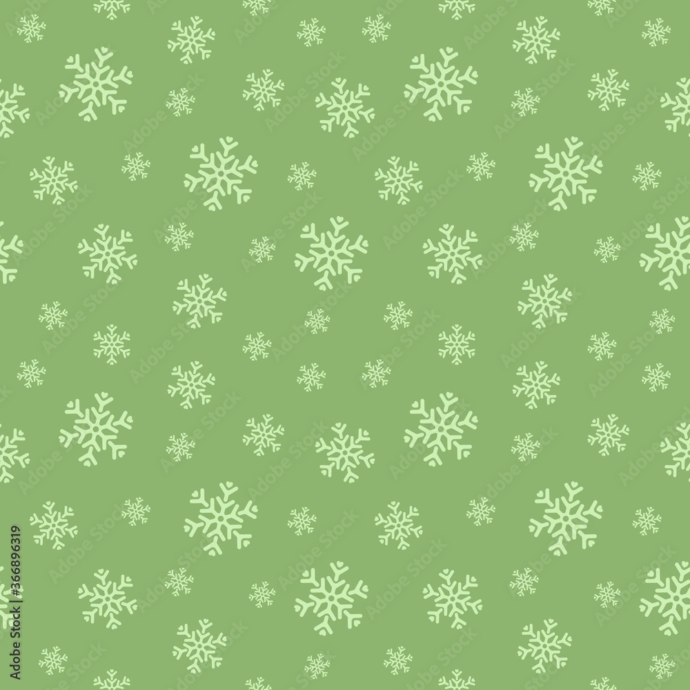 Christmas Snowflakes. Vector Seamless pattern. Christmas Snowflakes. Vector Seamless pattern.