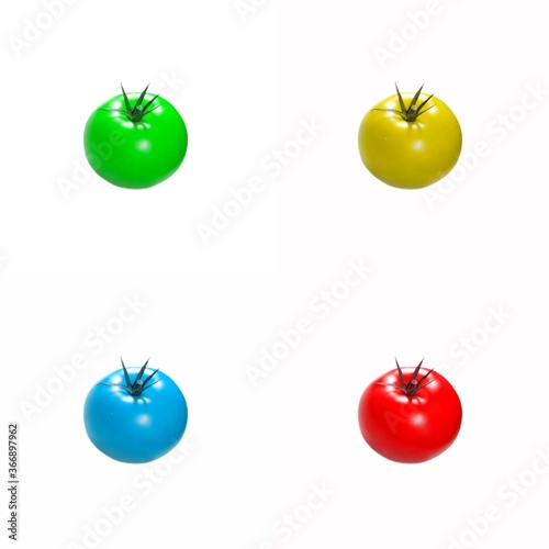set of apples