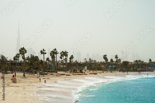 Dubai, United Arab Emirates. Jumeira Public Beach