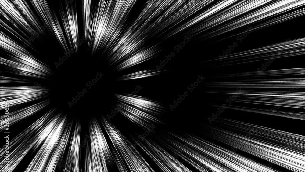 Japanese comic material. Speed line, Effect line, Concentration line ...