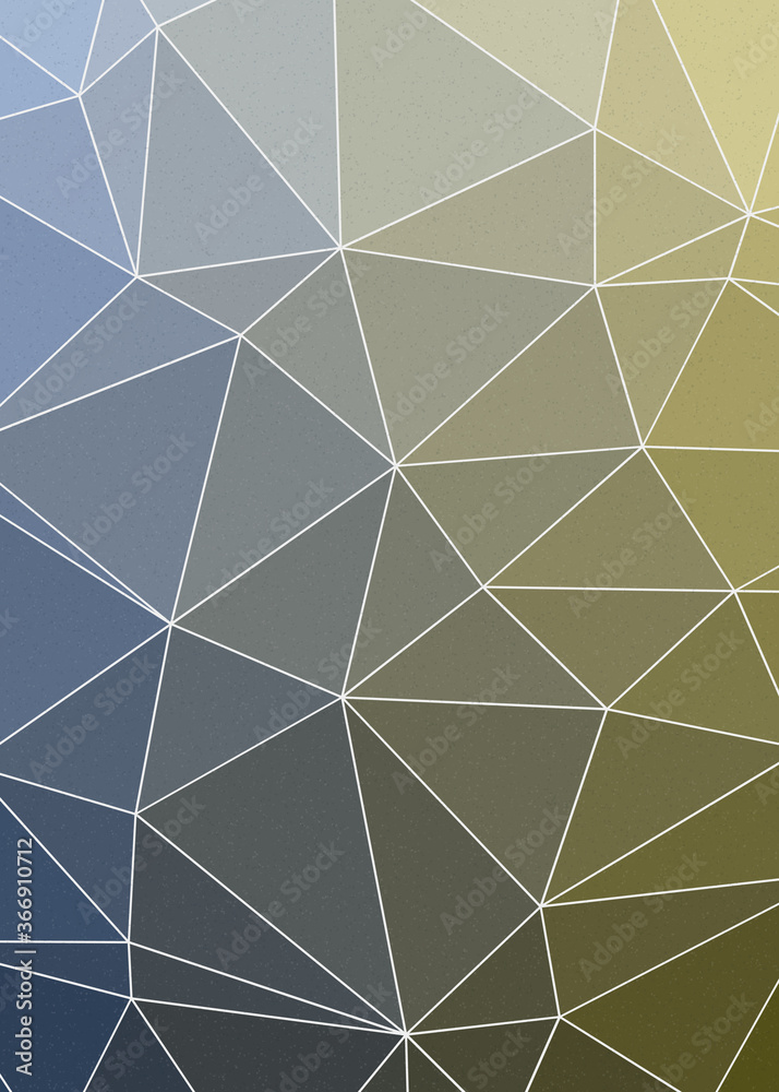 Obraz premium Crimson color Abstract color Low-Polygones Generative Art background illustration
